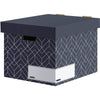 thumb-5 Bankers Box Archivboxen Bankers Box mitternachtsblau/weiß 34,0 x 39,0 x 29,1 cm
