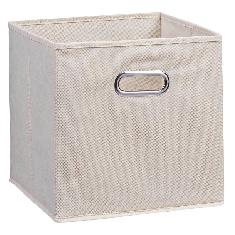 Zeller Aufbewahrungsbox 30,0 l beige 32,0 x 32,0 x 32,0 cm