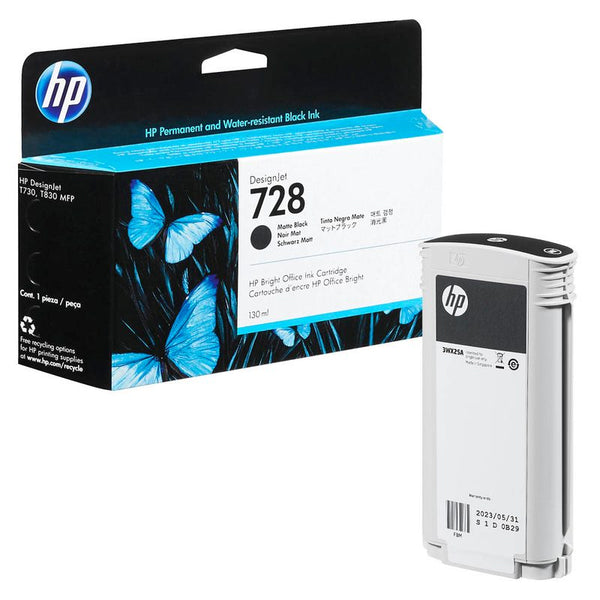HP 728 (3WX25A) matt schwarz Druckerpatrone