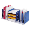 thumb-styro Sortierstation styrorac grau/blau mit 7 Fächer