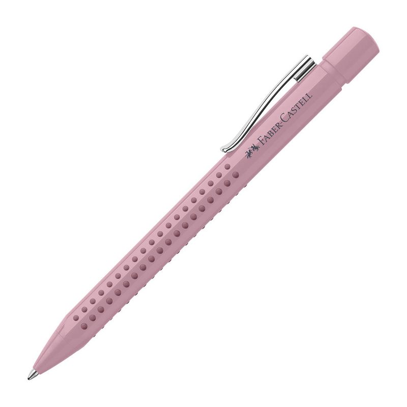 FABER-CASTELL Kugelschreiber GRIP 2010 rose, Schreibfarbe: blau, 1 St.