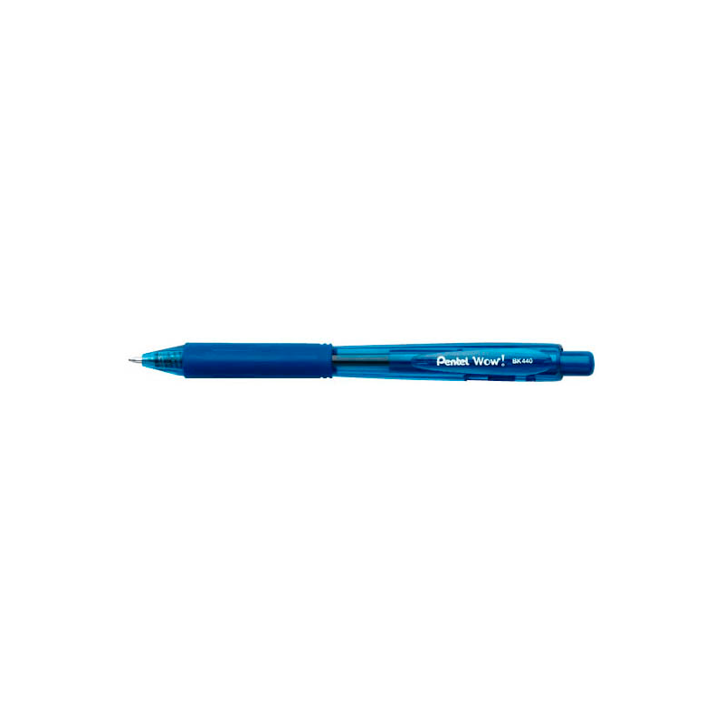 Pentel Kugelschreiber BK440 blau, Schreibfarbe: blau, 1 St.