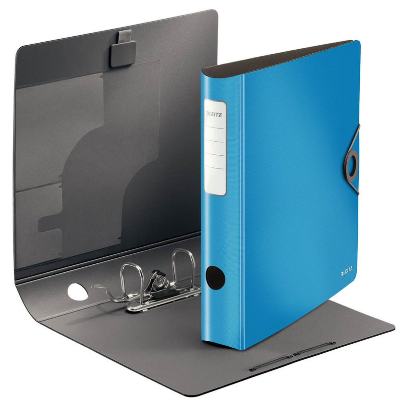 LEITZ Ordner hellblau Kunststoff 6,5 cm DIN A4