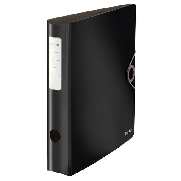 LEITZ Ordner schwarz Kunststoff 6,5 cm DIN A4