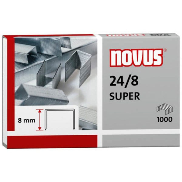 1.000 novus Heftklammern SUPER 24/8