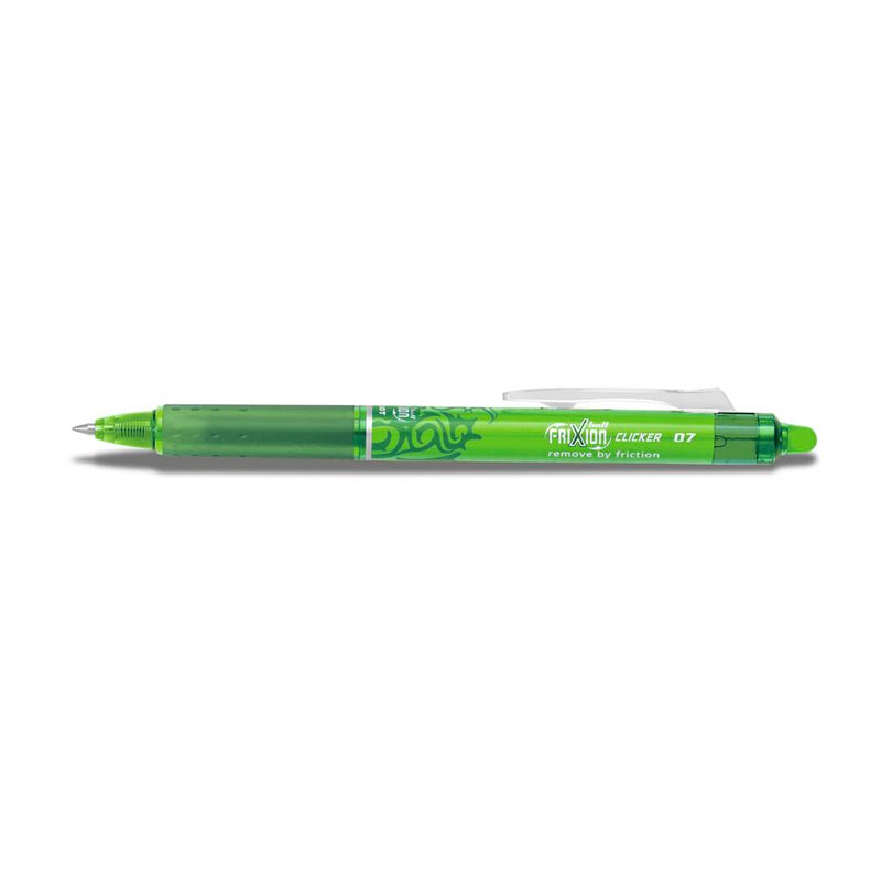 PILOT FRIXION ball CLICKER Tintenroller hellgrün 0,4 mm, Schreibfarbe: grün, 1 St.