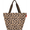 reisenthel® Einkaufstasche shopper M LEO MACCHIATO Kunstfaser braun ZS6048