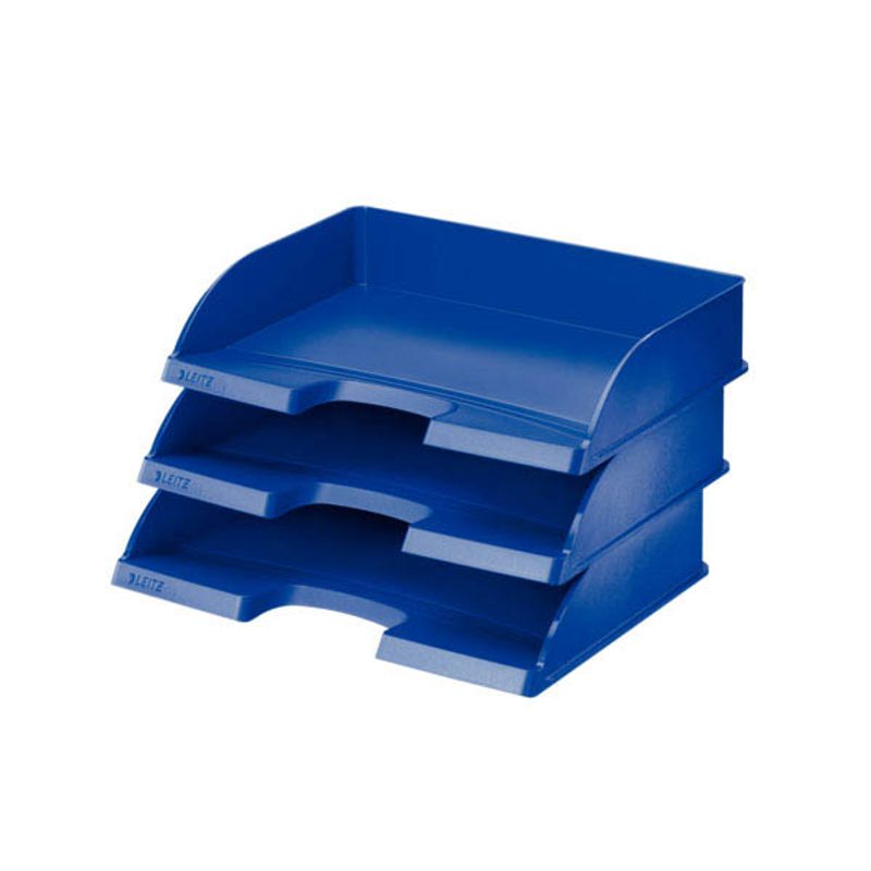 LEITZ Briefablage Standard quer Plus blau