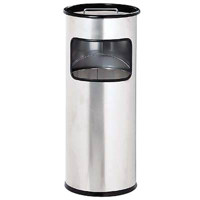 DURABLE Standaschenbecher silbermetallic