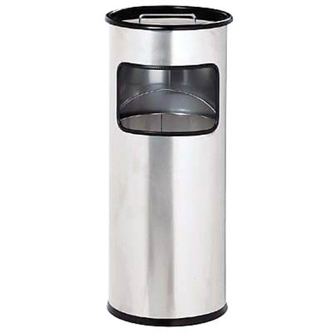 DURABLE Standaschenbecher silbermetallic