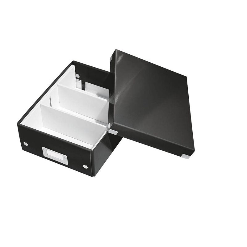 LEITZ Click & Store Aufbewahrungsbox 900 Blatt schwarz 22,0 x 28,5 x 10,0 cm
