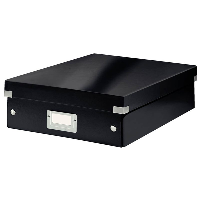 LEITZ Click & Store Aufbewahrungsbox 900 Blatt schwarz 28,0 x 37,0 x 10,0 cm