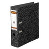 thumb-bene Hartpappe Ordner schwarz marmoriert Karton 8,0 cm DIN A4