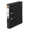thumb-bene Hartpappe Ordner schwarz marmoriert Karton 4,5 cm DIN A4