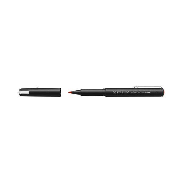 STABILO dr!ver Fineliner rot 0,8 mm, 1 St.
