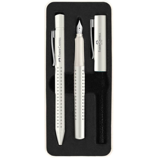 FABER-CASTELL Schreibset Grip 2010 weiß