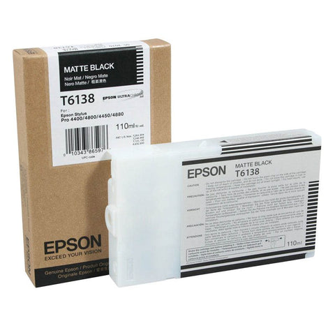 EPSON T6138  matt schwarz Druckerpatrone