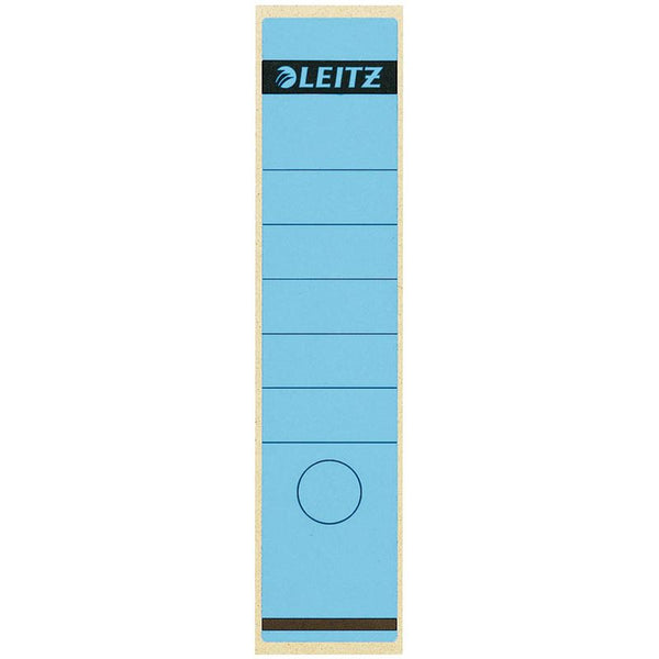 10 LEITZ Ordneretiketten 1640 blau für 8,0 cm Rückenbreite