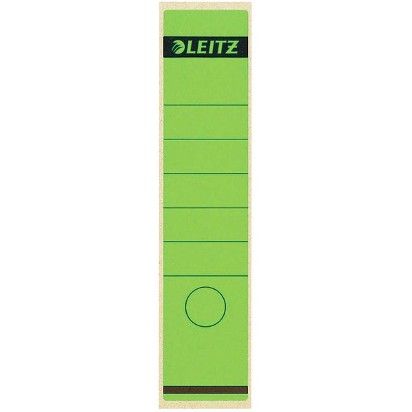 10 LEITZ Ordneretiketten 1640 grün für 8,0 cm Rückenbreite