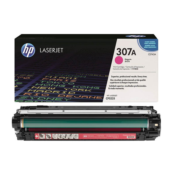 HP 307A (CE743A) magenta Tonerkartusche