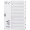 thumb-DURABLE Ordnerregister Vollformat A-Z weiß 20-teilig, 1 Satz