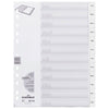 thumb-DURABLE Ordnerregister Vollformat Jan.-Dez. weiß 12-teilig, 1 Satz