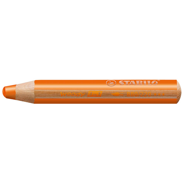 STABILO woody 3 in 1 Buntstift orange, 1 St.