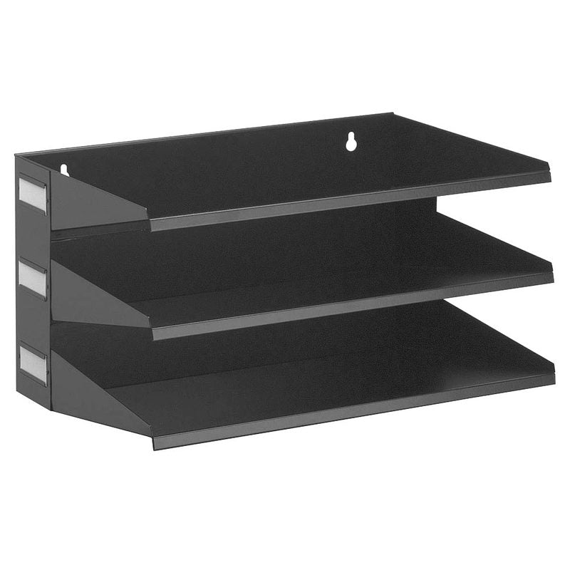 DURABLE Sortierstation schwarz mit 3 Fächer
