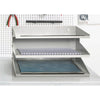 thumb-DURABLE Sortierstation grau mit 3 Fächer