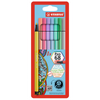 thumb-STABILO pen 68 Filzstifte farbsortiert, 8 St.