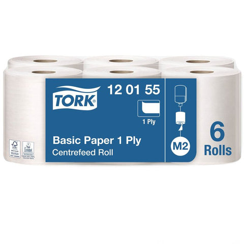 6 TORK Putztuchrollen Universal 1-lagig hochweiß