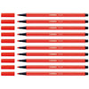 thumb-STABILO Pen 68 Filzstifte rot, 10 St.