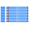 thumb-STABILO Pen 68 Filzstifte blau, 10 St.