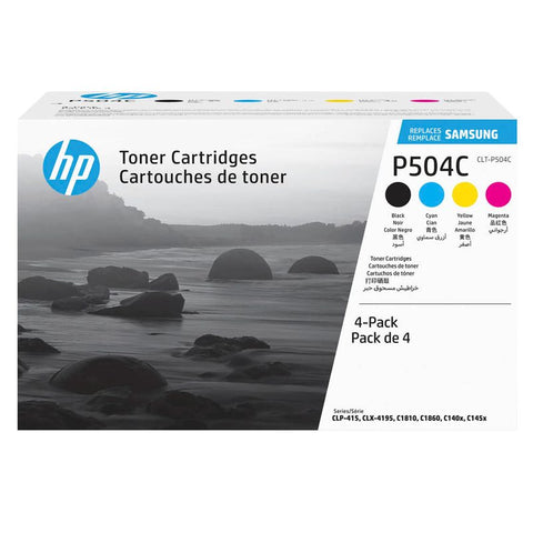 HP CLT-P504C (SU400A) schwarz, cyan, magenta, gelb Toner, 4er-Set