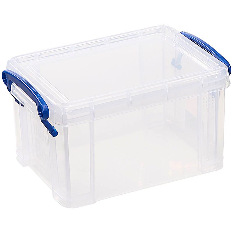 2 + 1 GRATIS: 2 Really Useful Box Aufbewahrungsboxen 3x 35,0 l transparent 48,0 x 39,0 x 31,0 cm + GRATIS 1 St.