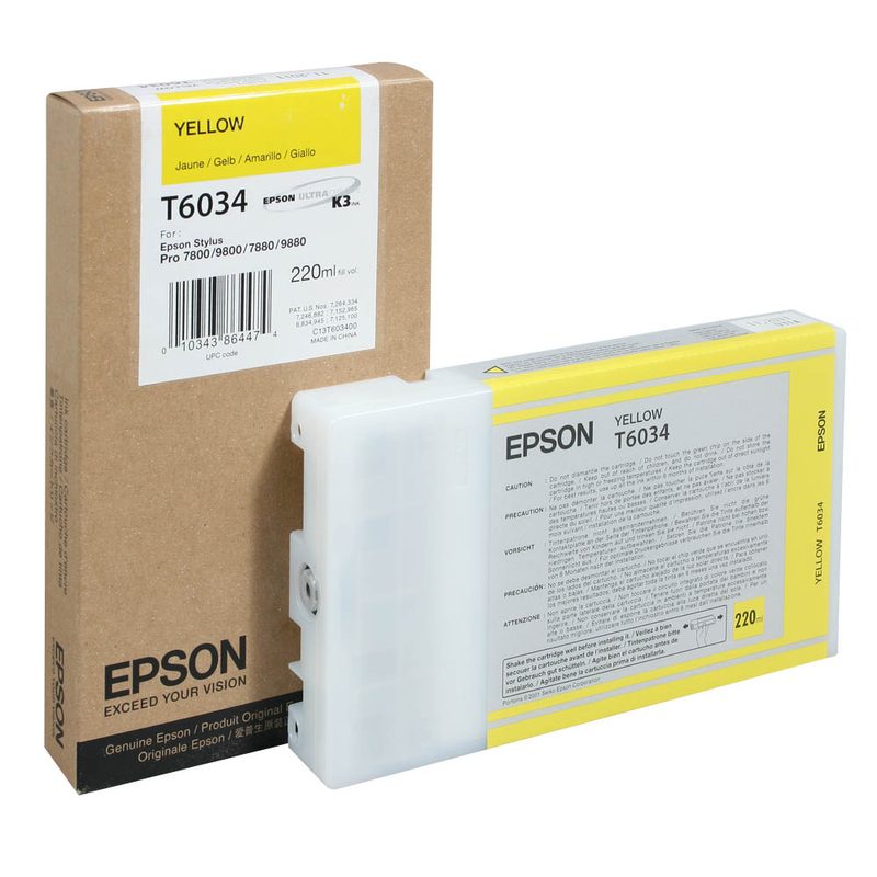EPSON T6034  gelb Druckerpatrone