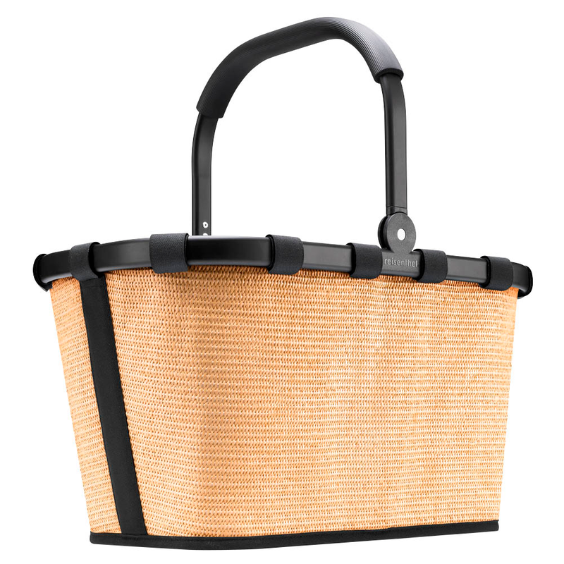 reisenthel® Einkaufskorb carrybag frame raffia black Kunstfaser braun, schwarz