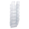 thumb-DURABLE Wandprospekthalter Flexiplus transparent DIN A4 hoch 6 Fächer