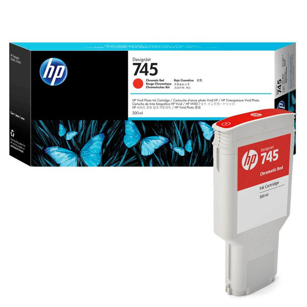 HP 745 (F9K06A) chromatisches rot Druckerpatrone