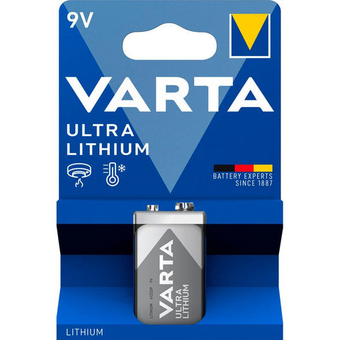 VARTA Batterie ULTRA LITHIUM E-Block 9,0 V