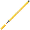 thumb-STABILO Pen 68 Filzstift gelb, 1 St.