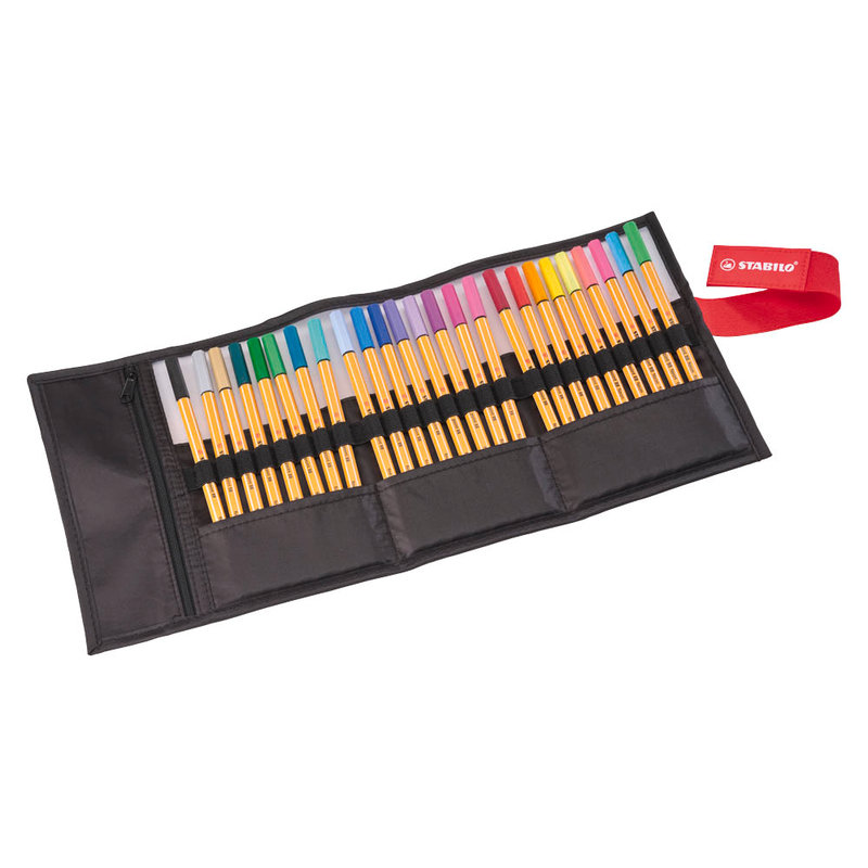 STABILO Point 88 ARTY Edition Fineliner farbsortiert 0,4 mm, 25 St.