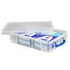 thumb-Really Useful Box Aufbewahrungsbox 24,5 l transparent 40,0 x 60,0 x 15,5 cm