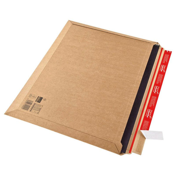 25 ColomPac® Kartonversandtaschen braun