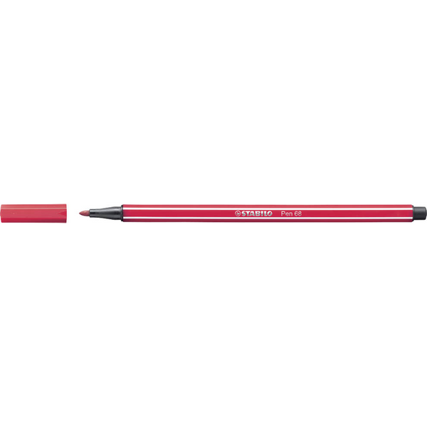 STABILO Pen 68 Filzstift rot, 1 St.