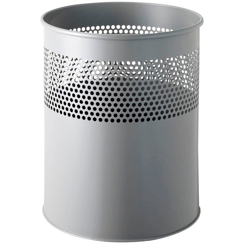 helit Papierkorb 15,0 l grau
