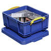 thumb-Really Useful Box Aufbewahrungsbox 18,0 l blau 48,0 x 39,0 x 20,0 cm