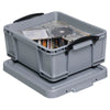 thumb-Really Useful Box Aufbewahrungsbox 18,0 l silber 48,0 x 39,0 x 20,0 cm