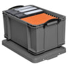 thumb-Really Useful Box Aufbewahrungsbox 48,0 l silber 60,0 x 40,0 x 31,5 cm