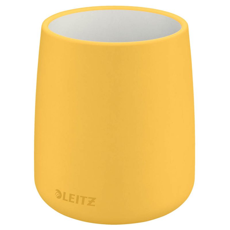 LEITZ Stiftehalter Cosy gelb Keramik 8,7 x 8,7 x 10,8 cm